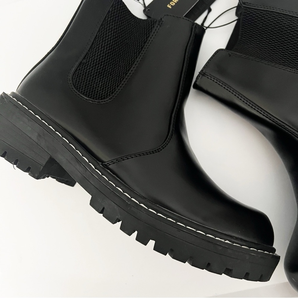 🤍Forever 21 | Black Ankle Boots for Women